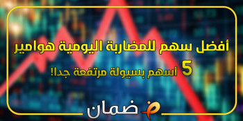 أفضل سهم للمضاربة اليومية هوامير - 5 أسهم بسيولة مرتفعة جدا!